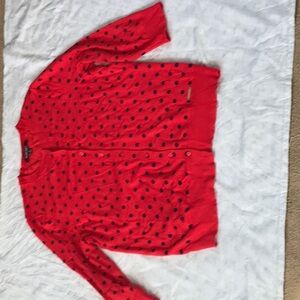 Cotton cardigan sweater